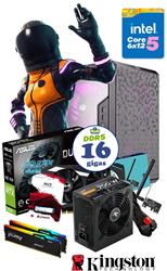 PC INTEL CORE i5 12400F 16GB DDR5 RGB 500GB RTX305